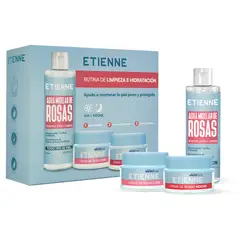 ETIENNE - Rutina de Limpieza e hidratación de Rosas