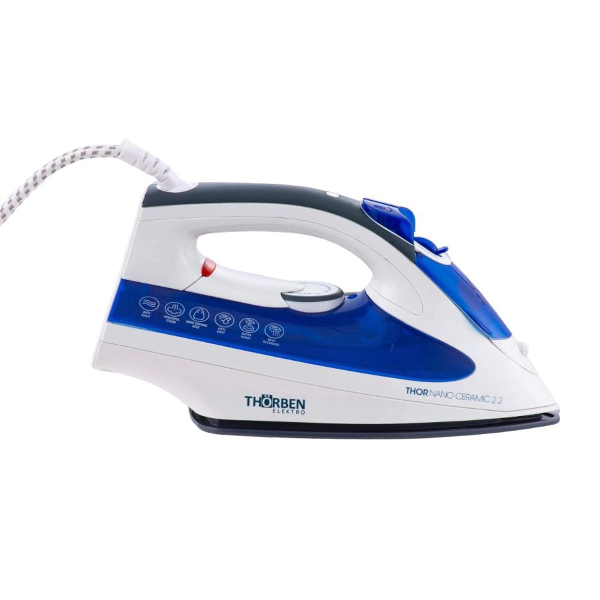 THORBEN - PLANCHA THORBEN NANO CERAMIC 2200W