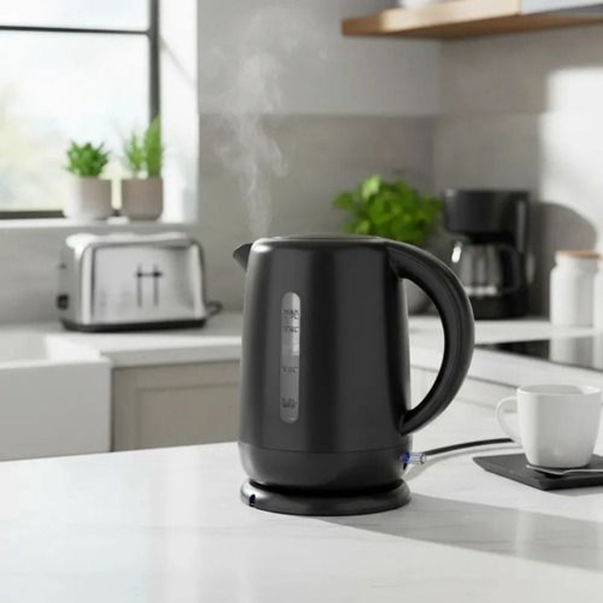 OSTER - Hervidor Eléctrico 1.7L Marca Oster Color Negro