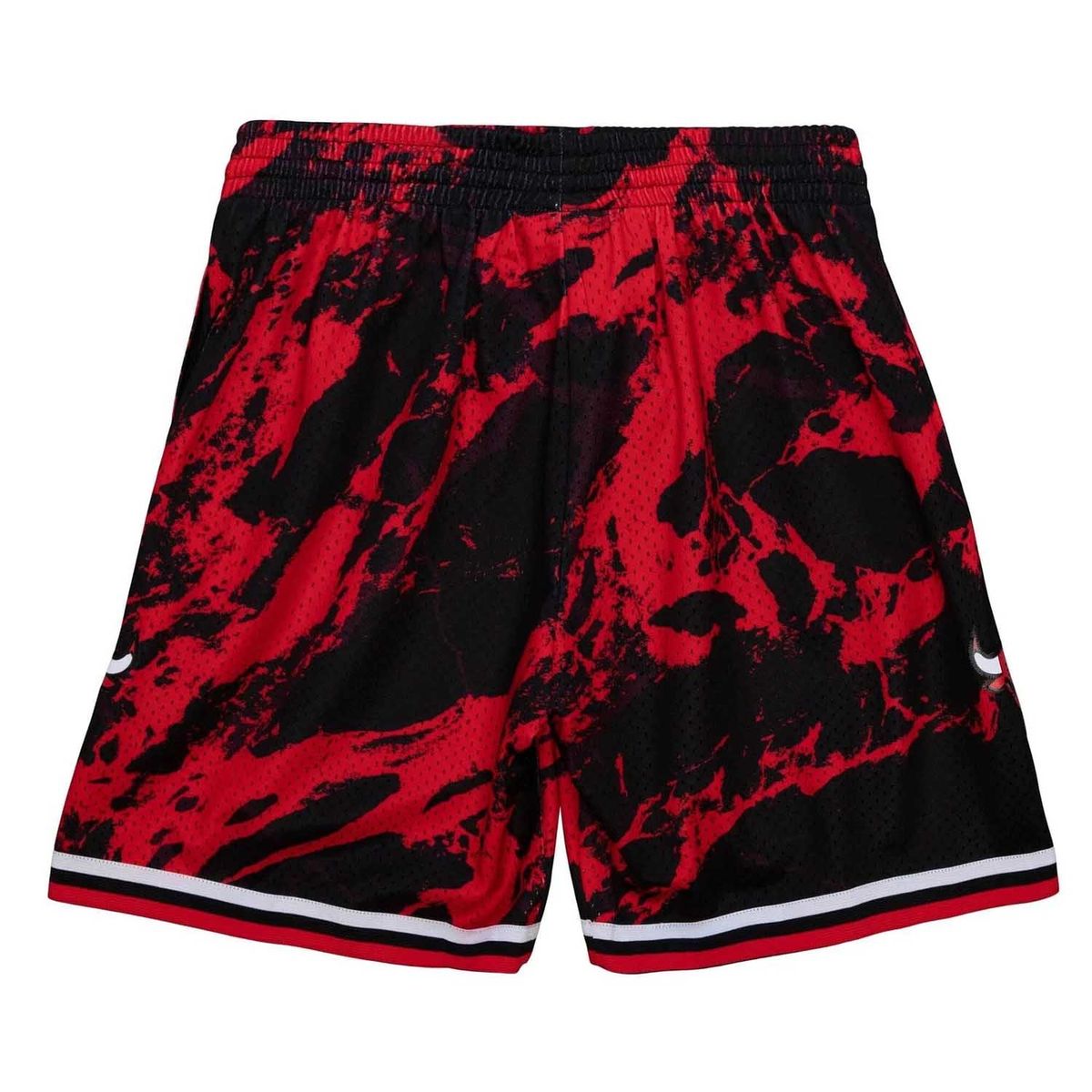 MITCHELL & NESS - Short Chicago Bulls Mitchell & Ness Marble Negro/Rojo