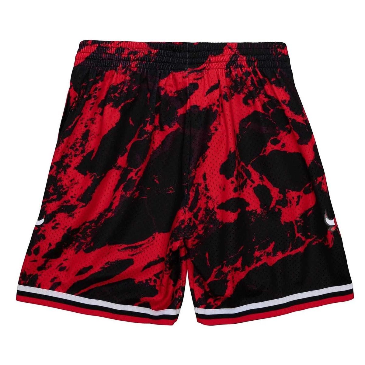 MITCHELL & NESS - Short Chicago Bulls Mitchell & Ness Marble Negro/Rojo