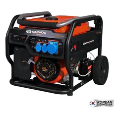 DAEWOO - GENERADOR ELECTRICO GDA11050E 7900W 457CC 17,5HP MONOCILINDRICO