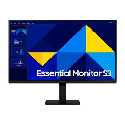 Samsung Monitor Essential Plano 22"" S30Gd Ips Fhd 100Hz