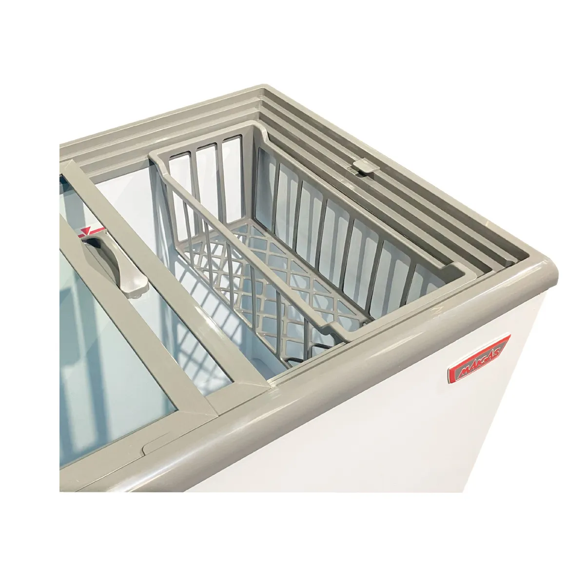 MAIGAS - Congelador Dual Tapa de Vidrio 199 lts. SD200
