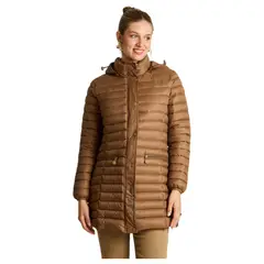 LORENZO DI PONTTI - Parka Básica Mujer Café