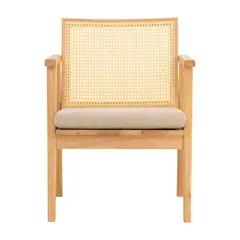 GENERICO - Sitial Keko con respaldo de Rattan