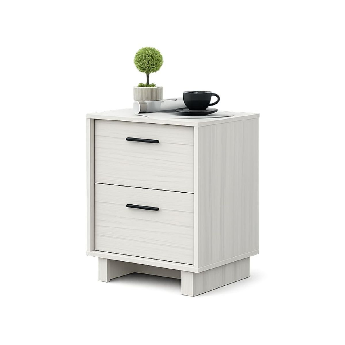 GENERICO - Mesa lateral o Velador Ivory blanco