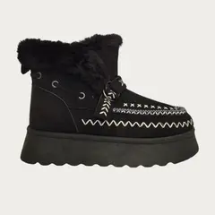 LIKE SHOP - Botín Mujer Plataforma Forro Interior Chiporro Hebilla 5211