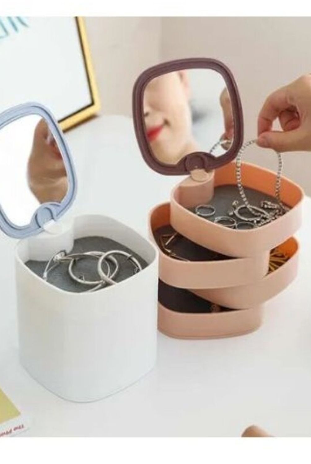 OEM - Organizador De Joyas Joyeros Caja Giratoria