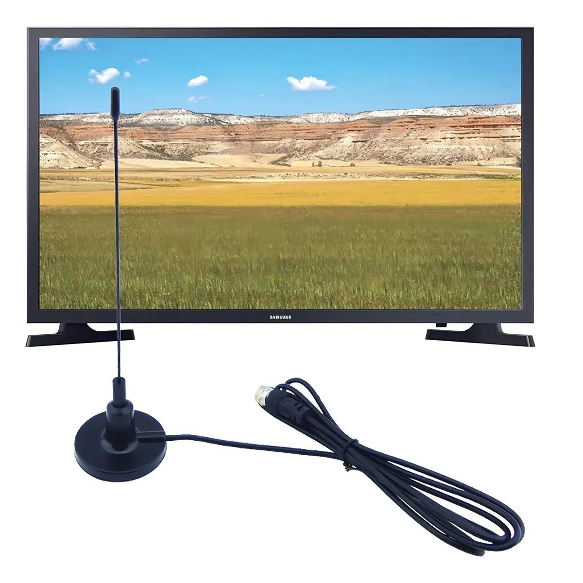 GENERICO - Antena HD de TV Digital RT-3004 es un modelo mini, portátil y magnético