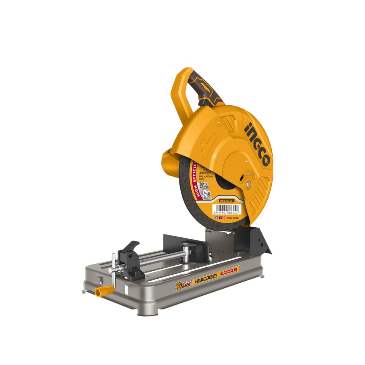 INGCO - TRONZADORA INGCO INDUSTRIAL 14" 2400 WATTS 355 MM # COS243558