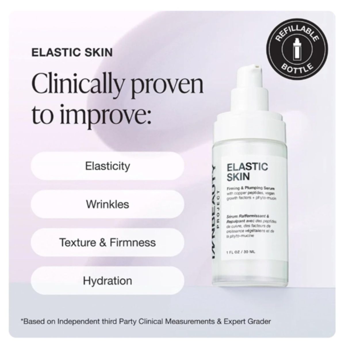 INNBEAUTY - Serum Reafirmante + Voluminizador Elastic Skin - 30ml Innbeauty Project