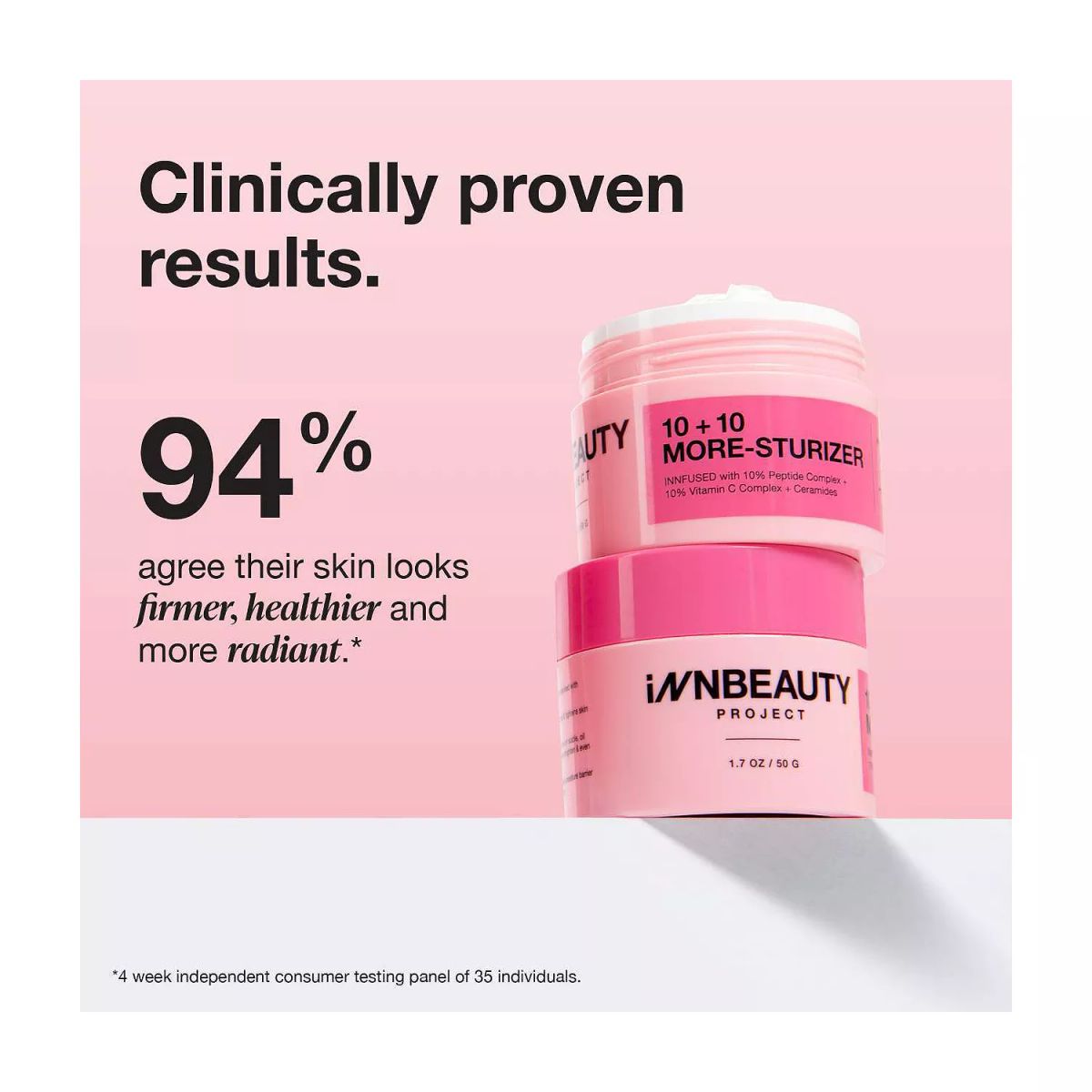 INNBEAUTY - Hidratante con 10% Vitamina C + 10% Peptidos - Innbeauty Project