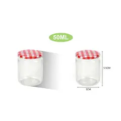GENERICO - FRASCO DE VIDRIO ULTRA RESISTENTE DISEÑO MINIMALISTA HOGAREÑO DE 50ML