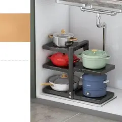 GENERICO - Estante De Almacenaje Para Cocina De Varios Pisos