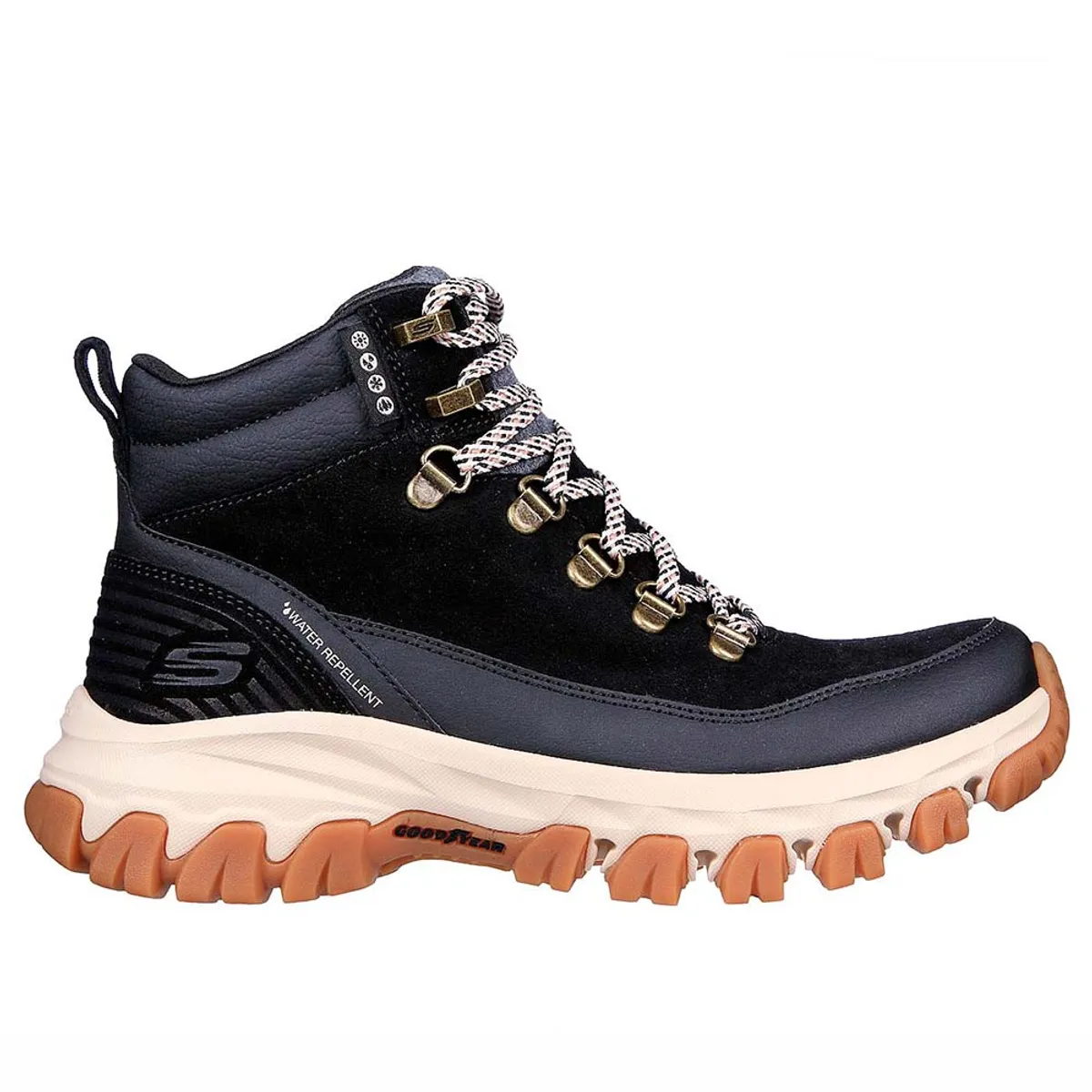 SKECHERS - Zapatillas Water Repellent Skechers Mujer Edgemont 180041-BKNT