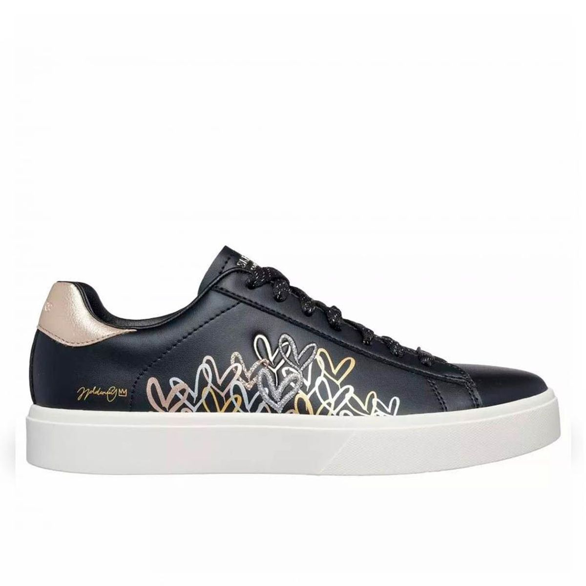 SKECHERS - Zapatillas Urbanas Mujer Skechers Eden LX Gleaming Hearts185129-BKMT