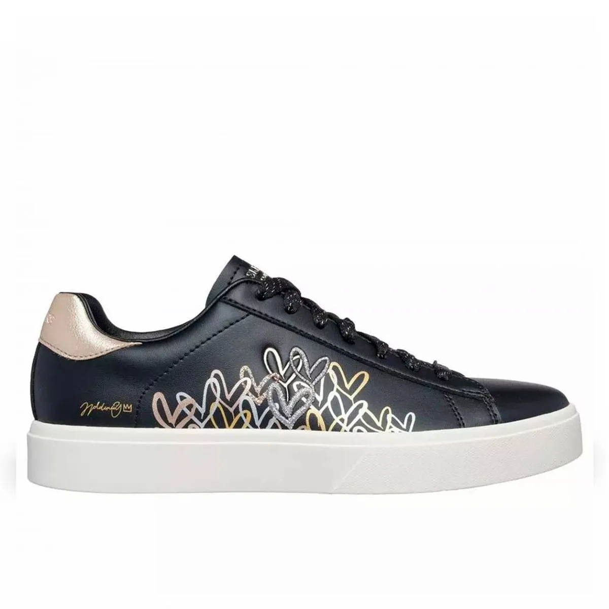 SKECHERS - Zapatillas Urbanas Mujer Skechers Eden LX Gleaming Hearts185129-BKMT
