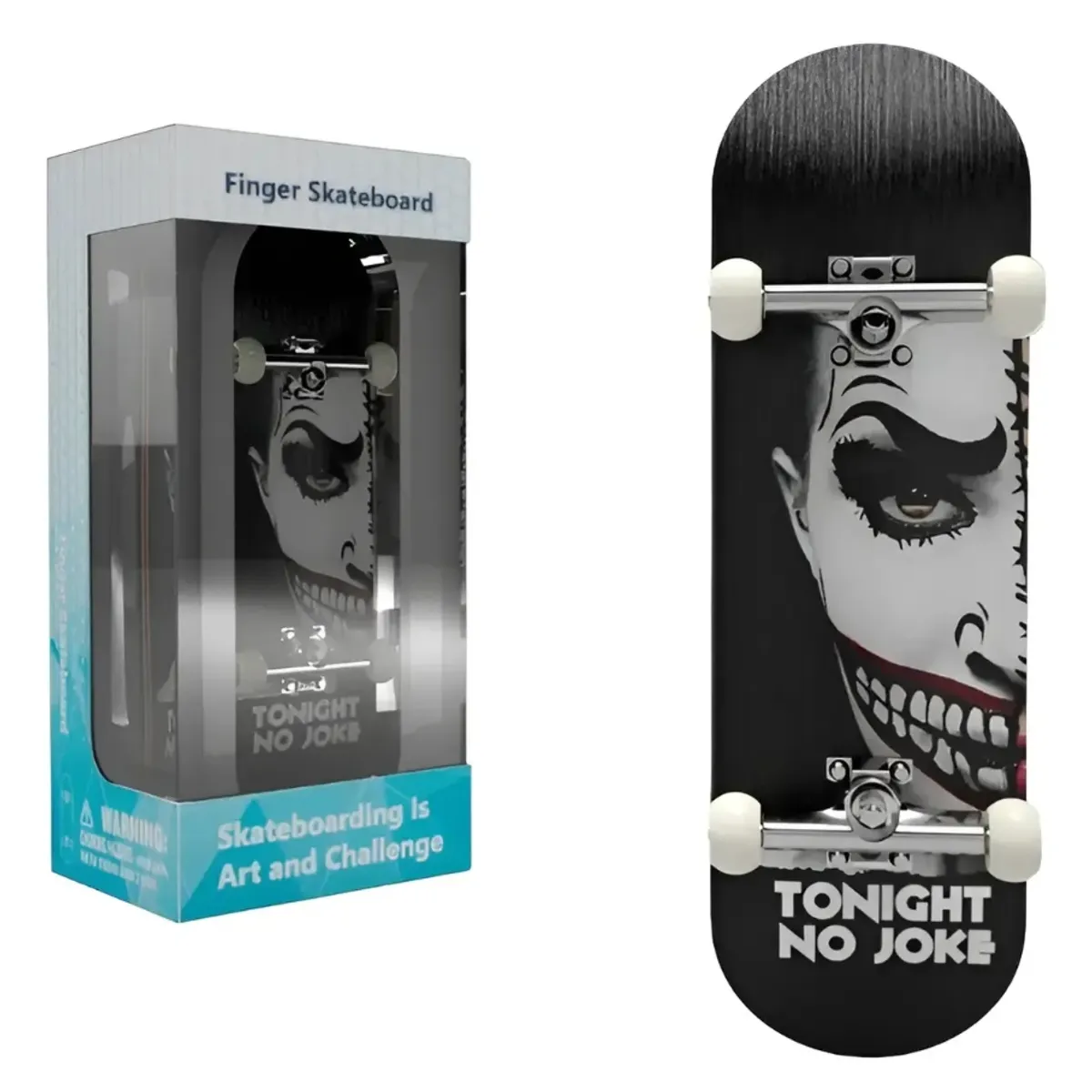 GENERICO - Patineta Fingerboard Joker Profesional Madera Rodamientos