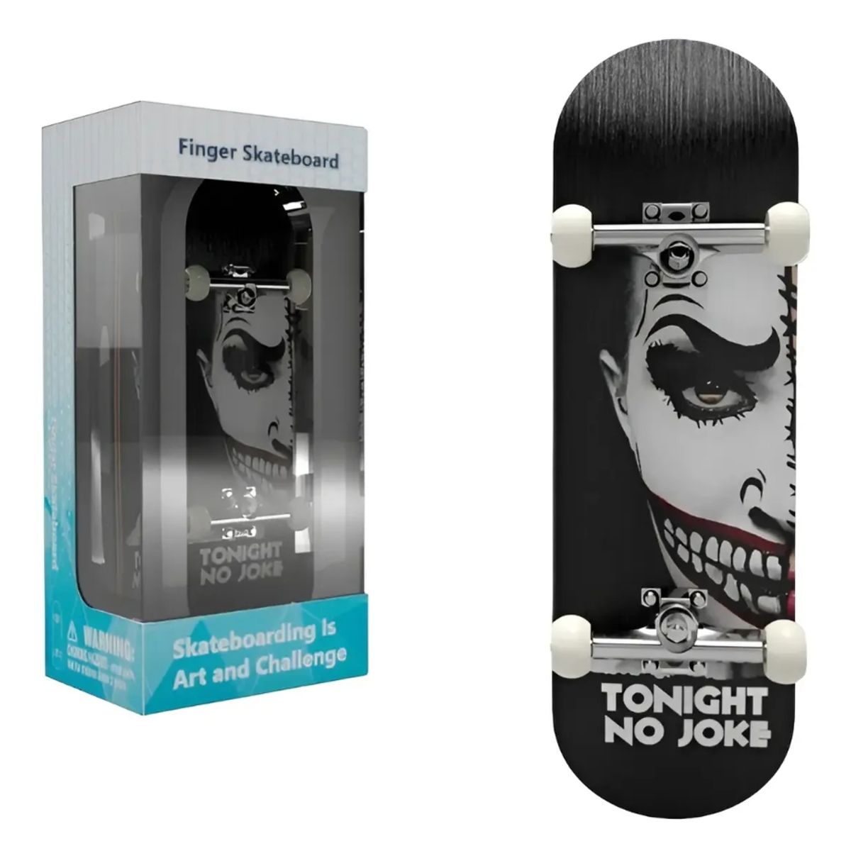 GENERICO - Patineta Fingerboard Joker Profesional Madera Rodamientos