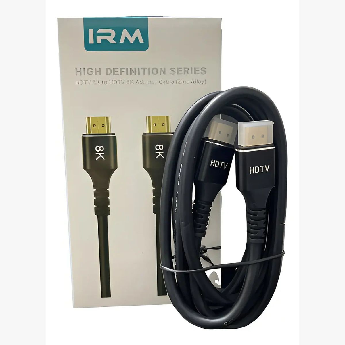 IRM - Cable Adaptador Hdmi 8k 60hz Ultra Hd2.1 Alta Velocidad 1.5m IRM