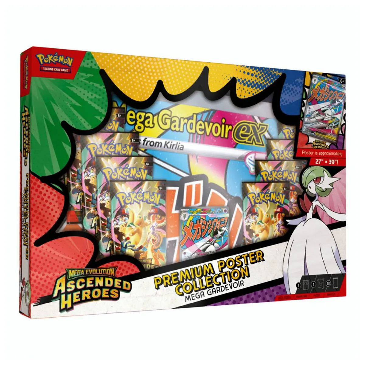 POKEMON - Pokemon TCG Premium Poster Collection Mega Gardevoir Español