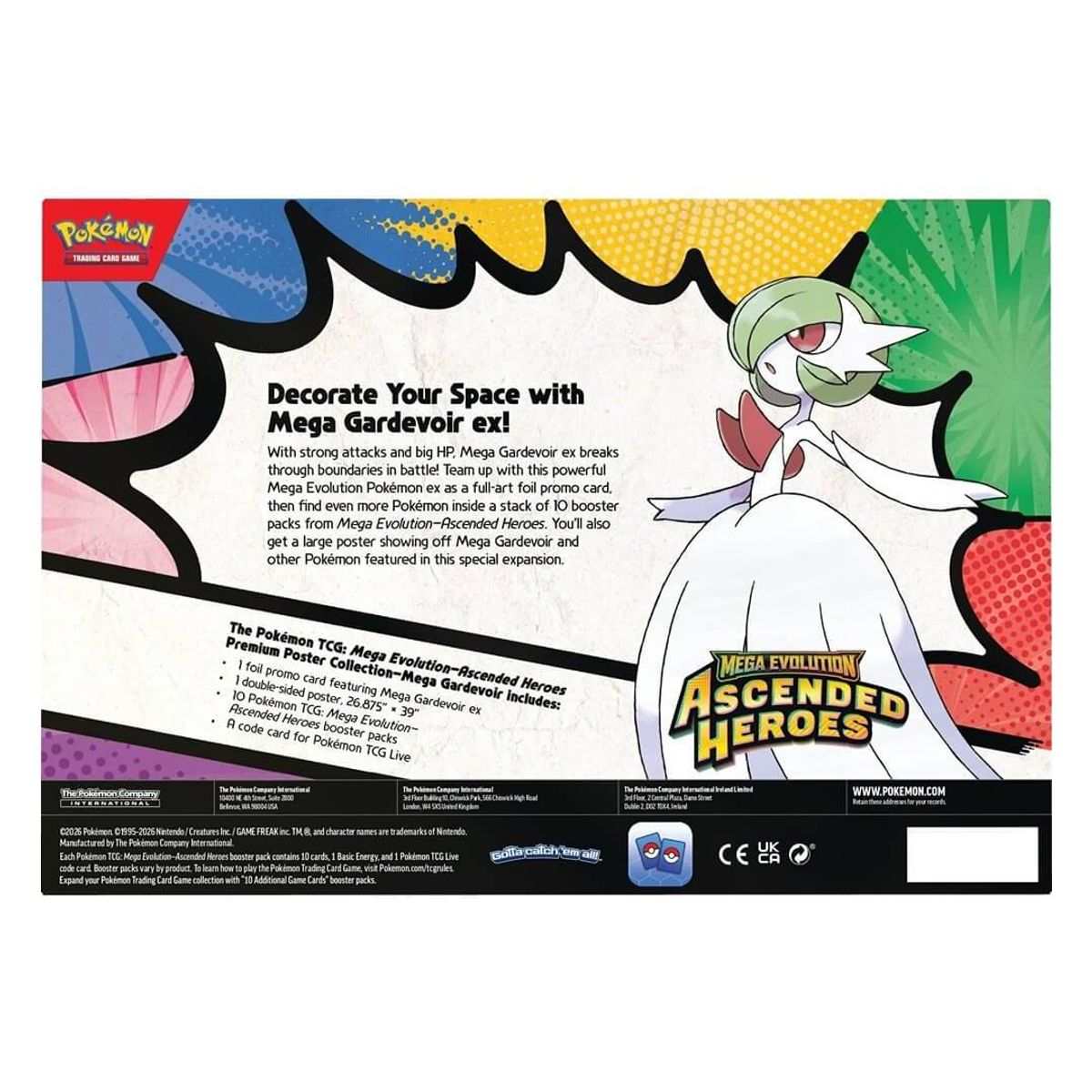 POKEMON - Pokemon TCG Premium Poster Collection Mega Gardevoir Español