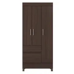 TAHUARI - Closet 3 puertas 2 cajones Wind Café