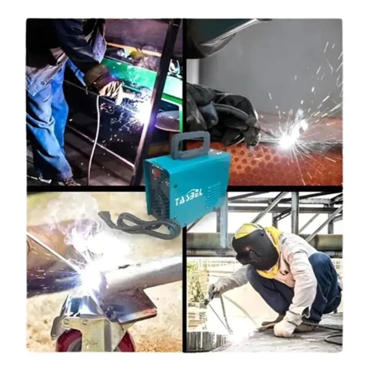 GENERICO - Soldadora Inverter 350a Mma 360 Arco Manual  Mascara