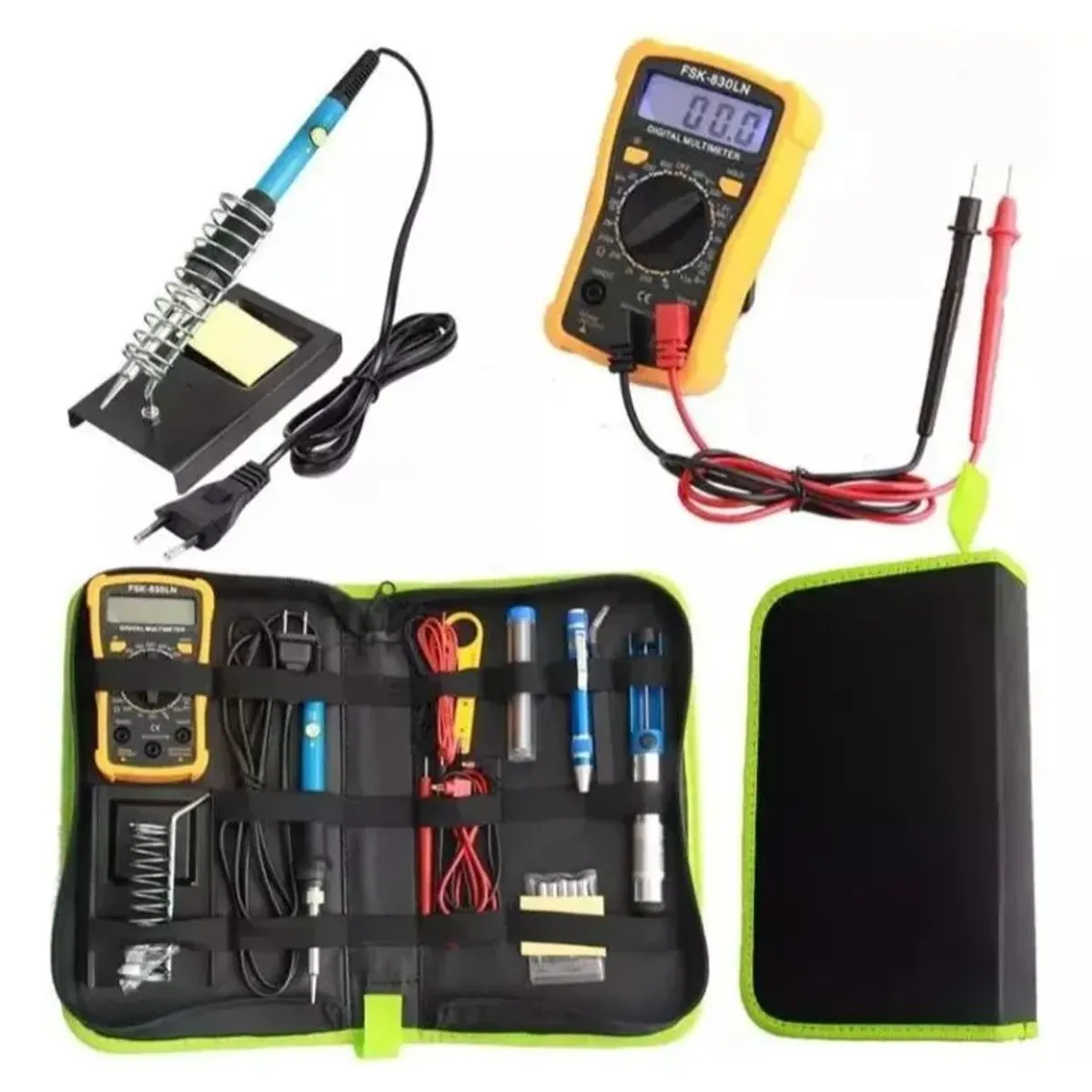 GENERICO - Cautin Soldadura Kit Accesorios 60w Temperatura Regulable