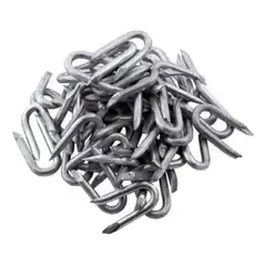 METALFER - Grapa Galvanizada 1 1/2 PuLG X 8bwg (40x4.2mm) 1 Kg