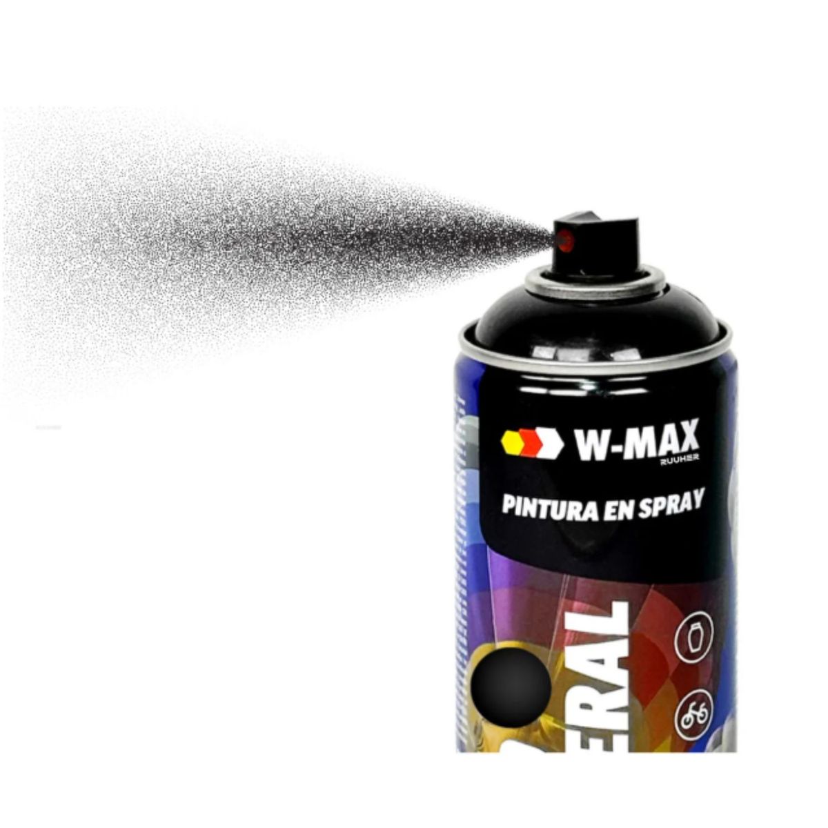 WURTH - Pintura Aerosol Negro marca Wurth 400 Ml.