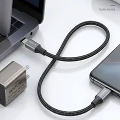 BESTLINK - Cable USB-C a USB-C 60W Carga y Datos Trenzado 1mt