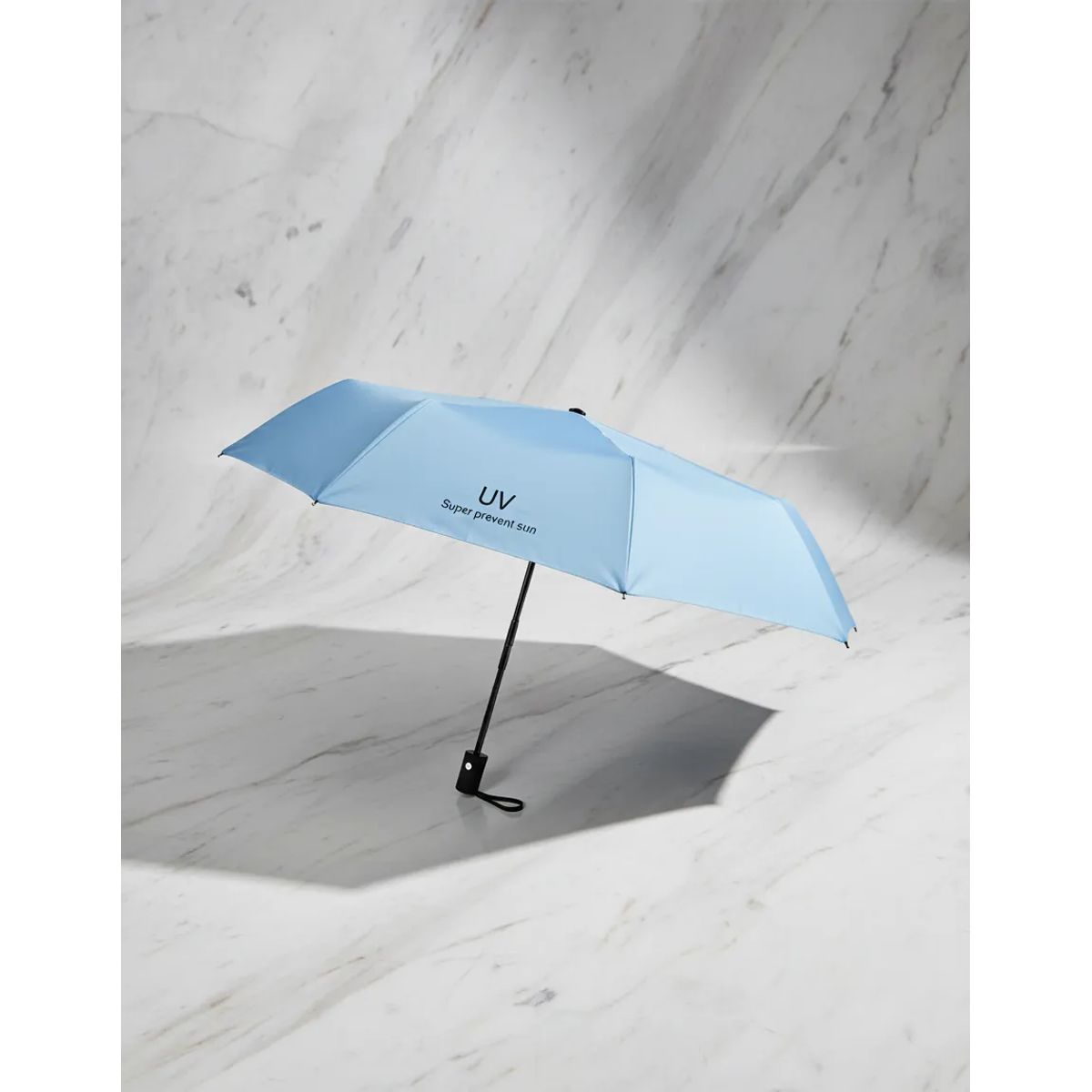 GENERICO - Paraguas Automático Plegable Antiviento 55cm Con Filtro Uv