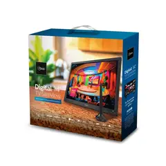 MLAB - Televisor Portatil 14 Pulgadas Color Señal Digital Recargable 9452
