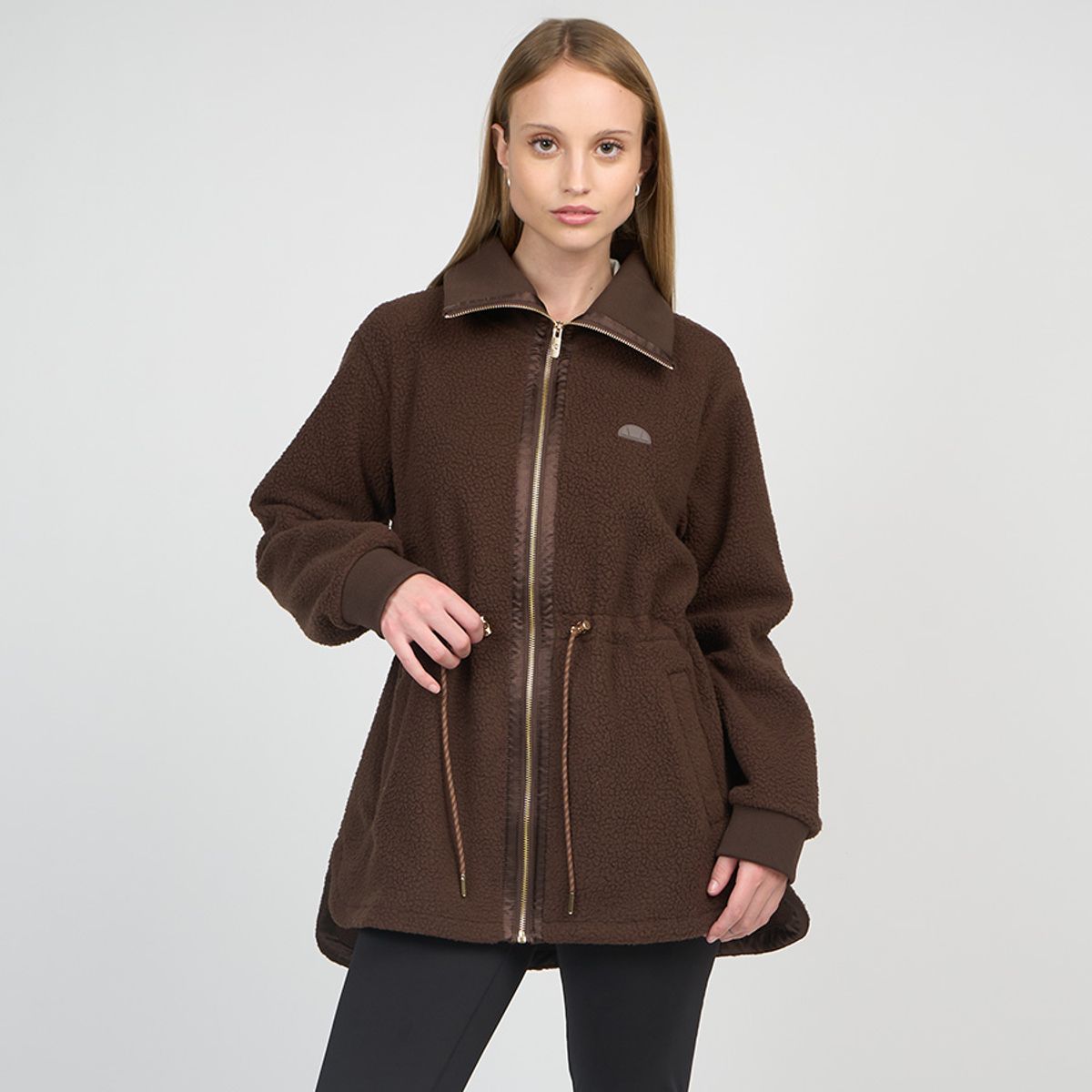 ELLESSE - POLAR MUJER ELLESSE PARIS CAFÉ OSCURO