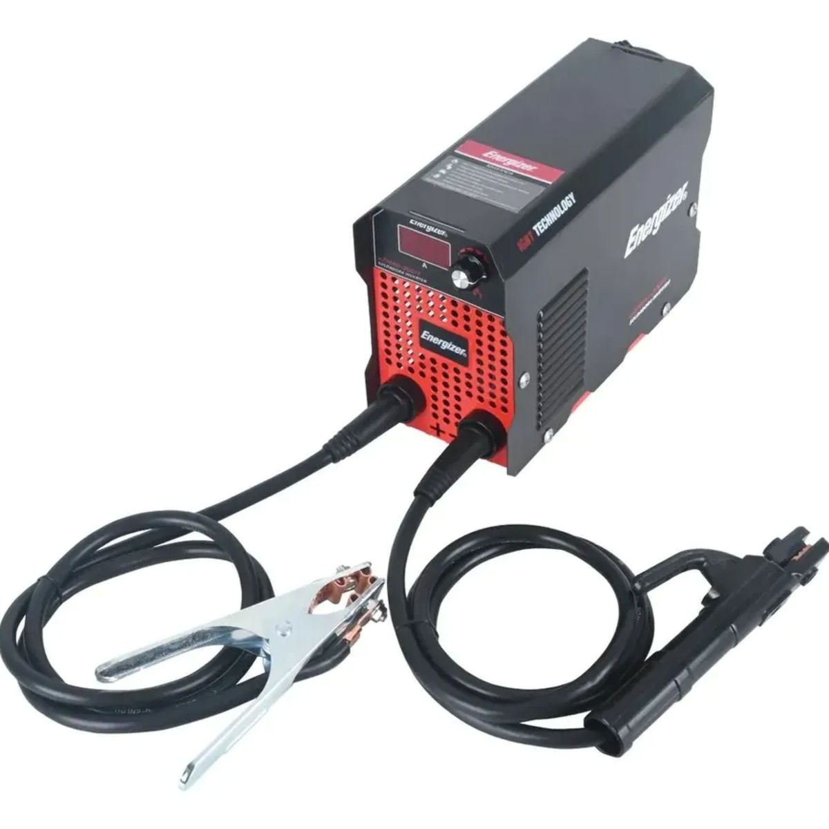 ENERGIZER - Soldadora Inverter Energizer 200amp Mini Negro, Compacta, portátil y potente .