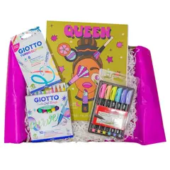 GENERICO - Kit Papelería Coloring Venecia Queen Bertossi