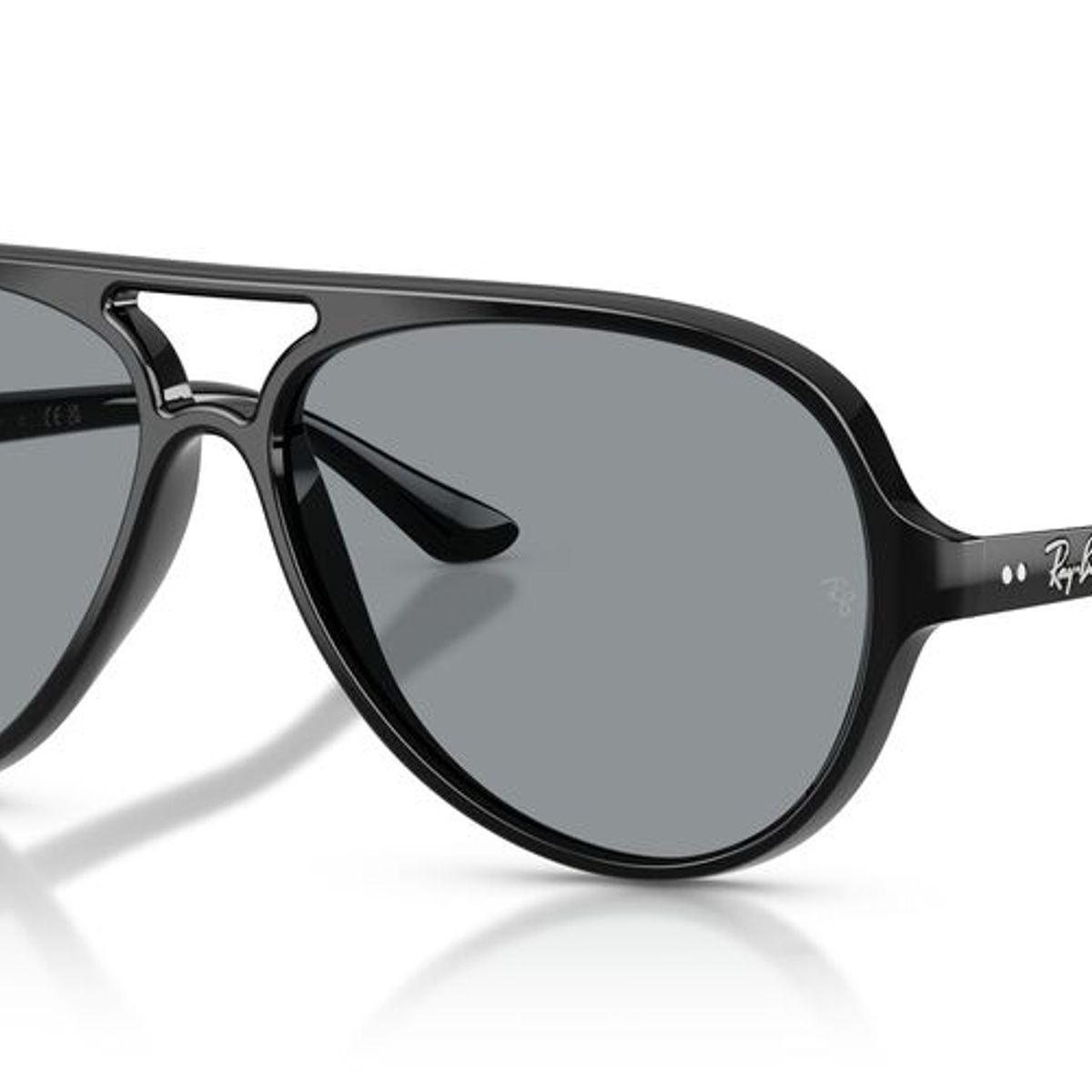 RAY BAN - Anteojos De Sol Ray-Ban Cats 5000 0RB4125 Negro Hombre