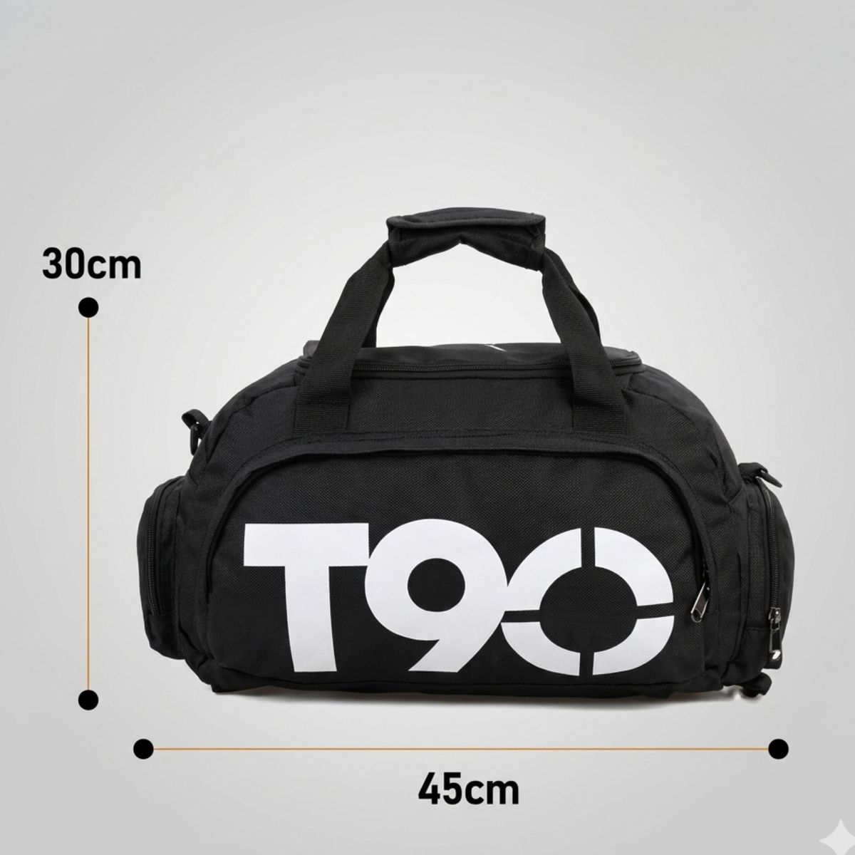 CRUSEC - Maleta Gym Y Deporte Impermeable Bolso Fitness Multiuso