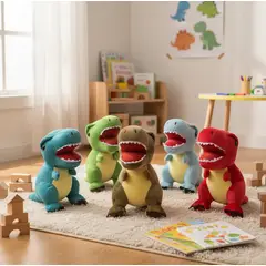 GENERICO - Peluche Dinosaurio T-rex Tiranosaurio Rex Juguete 25cm Suave