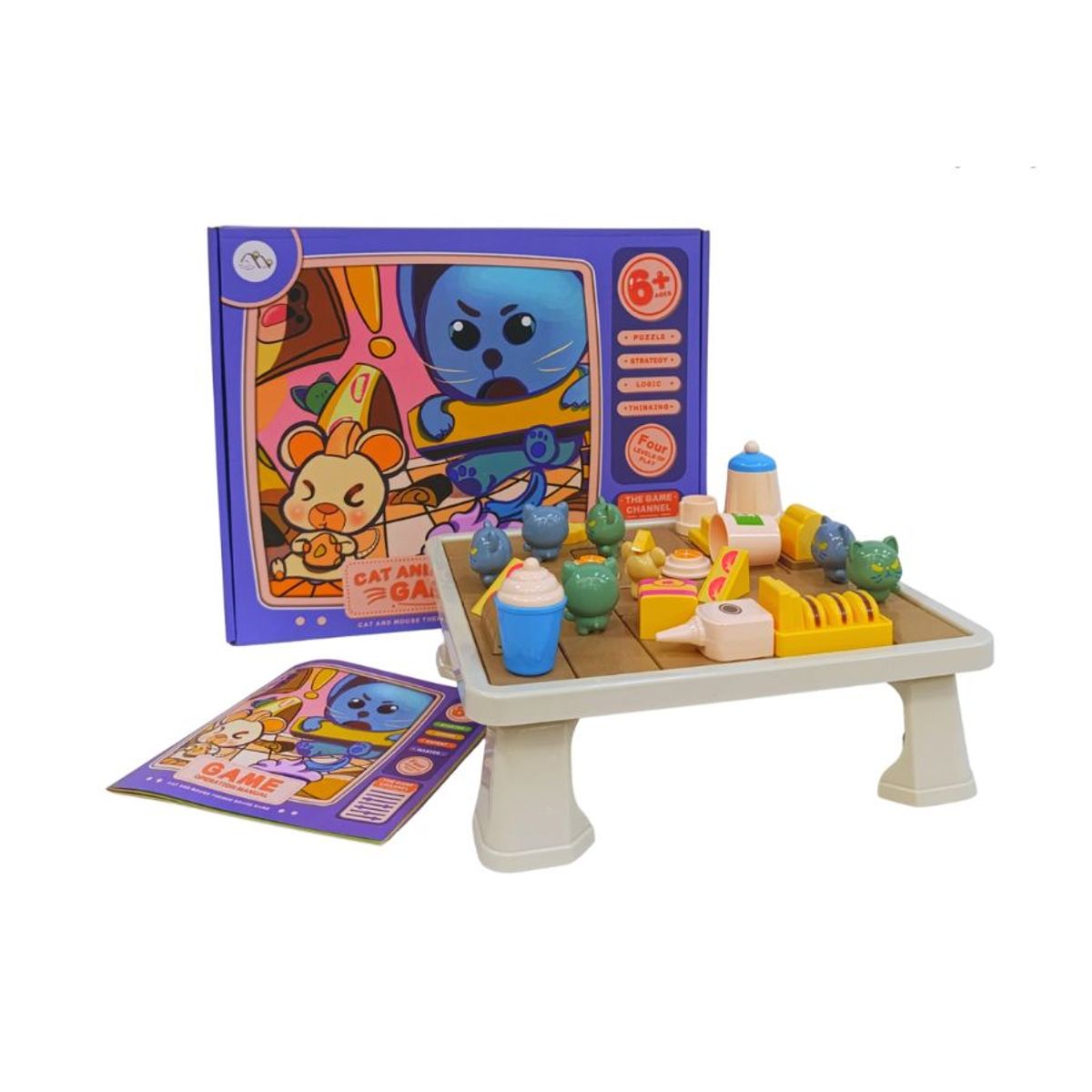 GENERICO - Juego De Mesa El Gato Y El Ratón