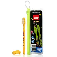 PHB - Cepillo Dental Junior Pack X2 + Estuche