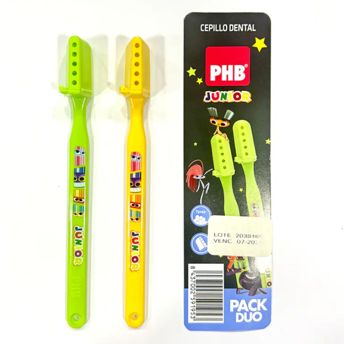 PHB - Phb Cepillo Dental Junior Pack X2 + Estuche