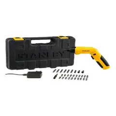 STANLEY - Kit Sierra Circular 7-14 1600W SC16-B2C + Atornillador Inalámbrico 4V SCS4K-B2C