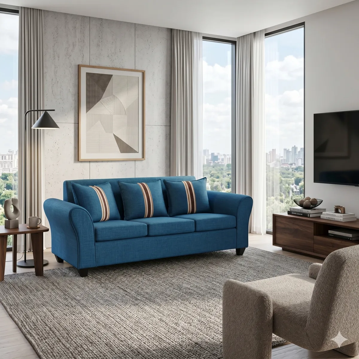 RUZAM MOBEL - SOFA 3 CUERPOS VERONA