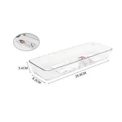 GENERICO - Organizador Acrilico Versátil para Optimización de Espacios 28.5x8.3cm