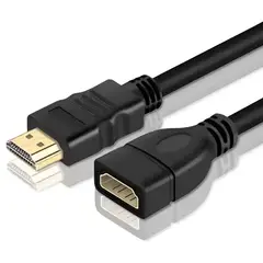 OEM - Cable Extensión Macho A Hembra Hdmi Cable 30 Cm