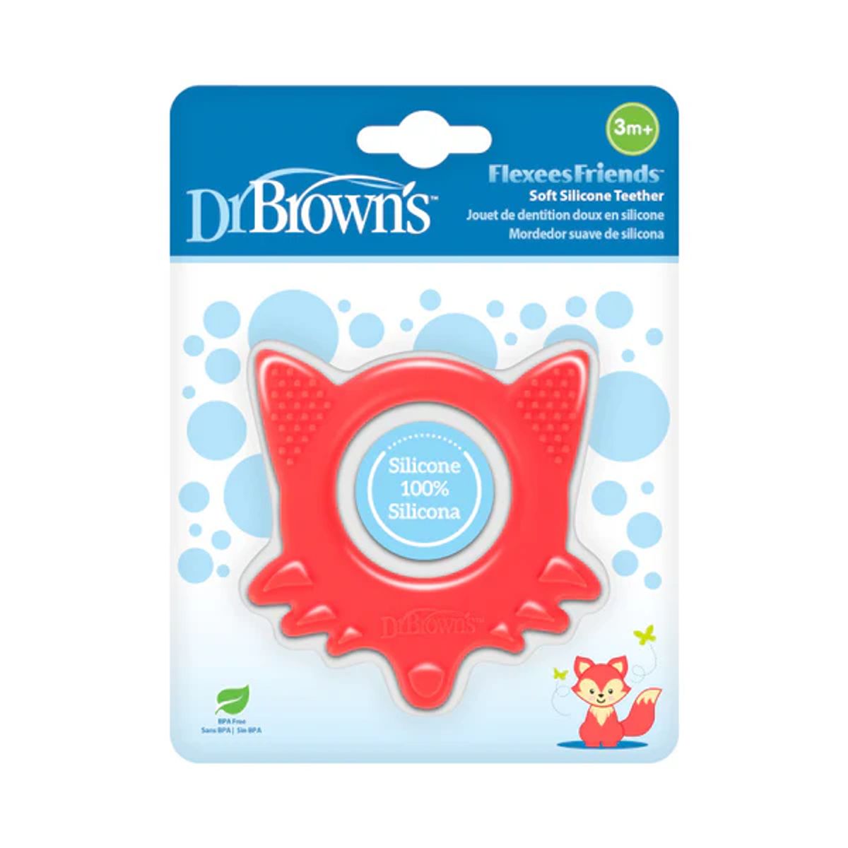 DR BROWN'S - Mordedor Flexible - Zorro Rojo - Dr. Browns