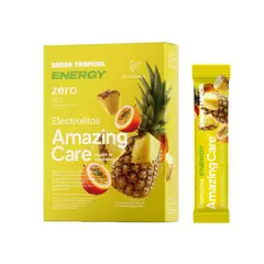 AMAZING CARE - Electrolitos Energy Tropical Bebida Hidratante 10 Sticks